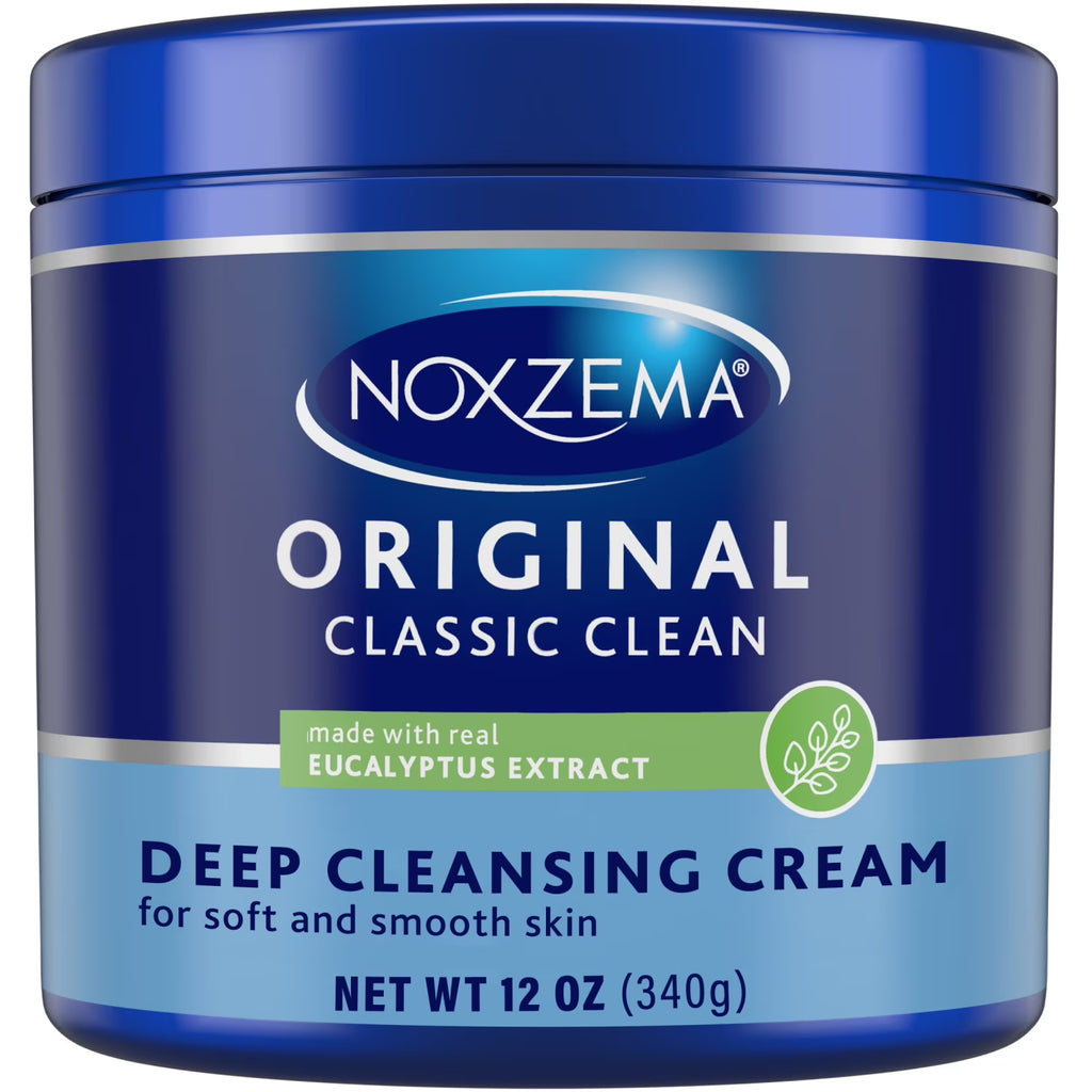Noxzema Classic Clean Original Deep Cleansing Cream with Eucalyptus – 12 oz